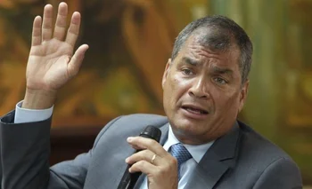 Archivo. El expresidente de Ecuador, Rafael Correa