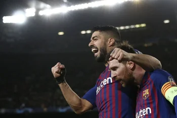 Messi-Suárez, una dupla que llenó de goles al Barcelona