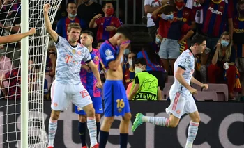 Lewandowski, letal contra Barcelona