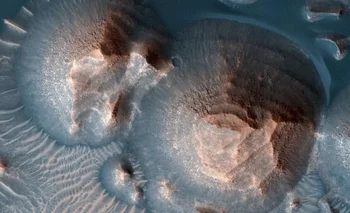 Cráteres en Arabia Terra 