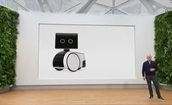 Amazon presenta su nuevo robot doméstico.