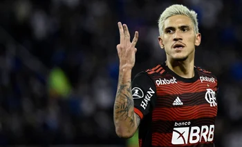 Pedro, delantero de Flamengo