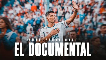 Imagen del documental Suárez a Nacional realizado por un hincha y que no pudo ser exhibido
