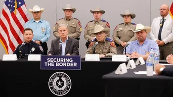 Conferencia de prensa del gobernador de Texas, Greg Abbott