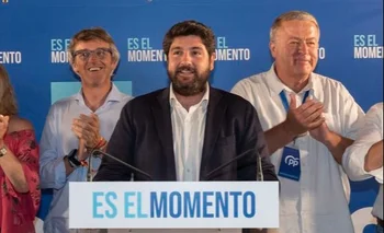 El presidente del Partido Popular en Murcia, Fernando López Miras