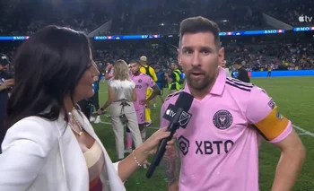 Las declaraciones de Lionel Messi tras el triunfo en LA