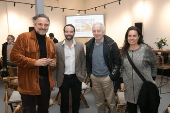 Roberto Gelber, Matias Rigau, José Pombo y Alejandra Daguirre 