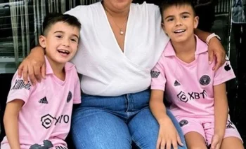 Luciano y Lautaro, los dos hijos de José María Giménez, ya tienen el equipo entero de Inter Miami de Lionel Messi