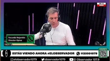 Facundo Nejamkis en El Observador Radio con Franco Merculiari