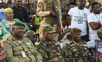Miembros del Consejo Nacional para la Salvaguarda de la Patria de Níger.