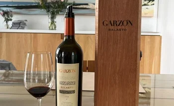 El vino Balasto de Bodega Garzón