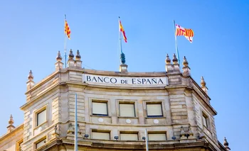 El edificio del Banco de España, en Madrid.