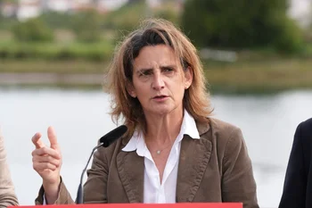 La vicepresidenta tercera y ministra para la Transición Ecológica y Reto Demográfico, Teresa Ribera.
