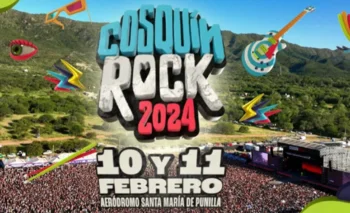 El festival se llevará a cabo el 10 y 11 de febrero de 2024 en el Aeródromo de Santa María de Punilla, Córdoba.