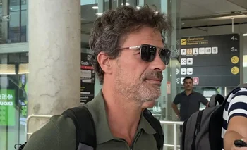 El actor español Rodolfo Sancho a su llegada a Bangkok