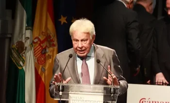 Felipe Gonzalez, ex presidente de España.