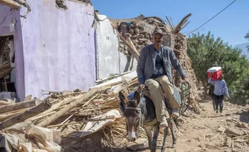 Víctimas del terremoto en Marruecos.