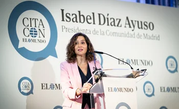 Díaz Ayuso ha participado en el Foro del diario El Mundo.