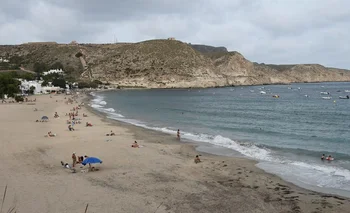 Las playas de Agua Amarga en Almería
