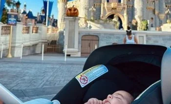 Juana, la hija de Facundo Torres, visitó Disney