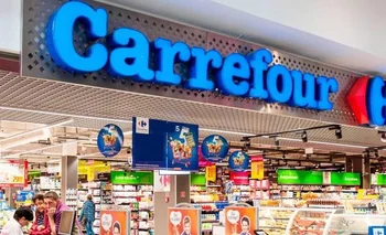 Una tienda de la cadena francesa Carrefour