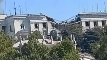 : El cuartel general de la flota rusa en Sebastopol fue impactado por un misil ucraniano de largo alcance