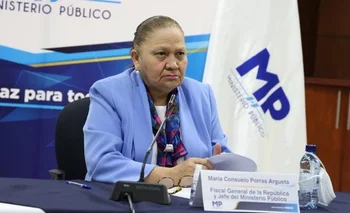 María Consuelo Porras Argueta, titular de la Fiscalía General de Guatemala.