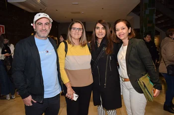 Aldo Alfaro, Paulna Rodríguez, Guillermina Cabrera y Cecilia Camors