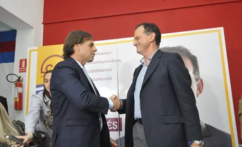Reunión de Lacalle Pou y Manini Ríos previo a la segunda vuelta de las elecciones de 2019