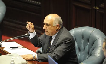 Guillermo Domenech en el Senado