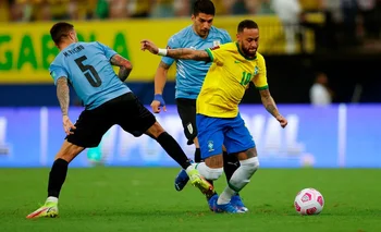 Neymar será titular nuevamente ante Uruguay