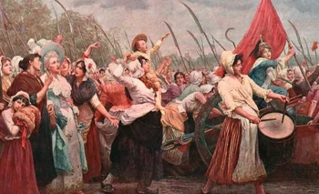  Los Días de Octubre o La Marcha de Octubre, cuando las mujeres marcharon hasta el palacio de Versalles.