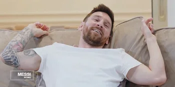 La reacción de Messi