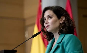 Isabel Díaz Ayuso, presidenta de Madrid.