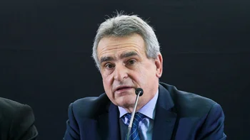 El candidato a vicepresidente de UxP Agustín Rossi
