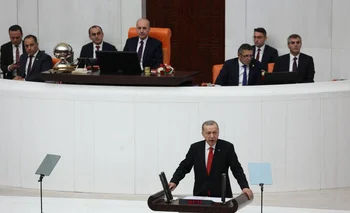 “Los terroristas jamás lograrán sus objetivos", afirmó el presidente turco Recep Tayyip Erdogan ante el parlamento en referencia al separatismo kurdo. 