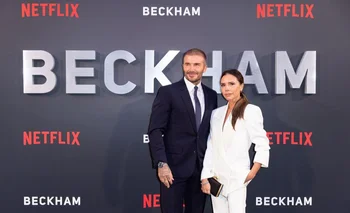 David Beckham en la presentación de la serie