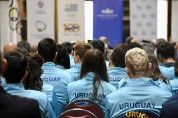 La delegación uruguaya para los Panamericanos