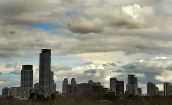 Nubes sobre Buenos Aires
