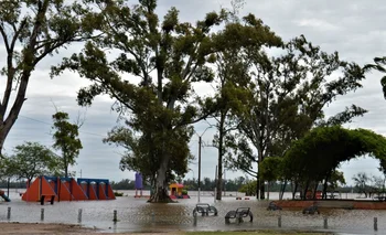 Inundación en Paysandú