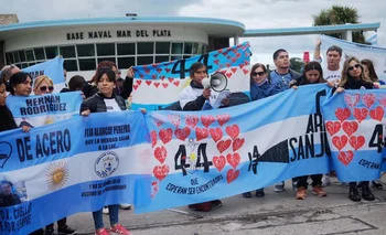 Familiares de las víctimas del hundimientos del Ara San Juan