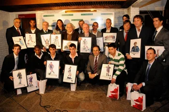 Entrega de premios de Fútbolx100 del Campeonato Uruguayo 2010-2011