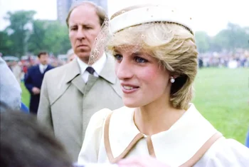 Princesa Diana de Gales en 1983
