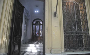 Casa del Partido Colorado, ubicada en Andrés Martínez Trueba entre San José y Soriano (Montevideo)