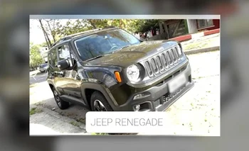 Uno de los vehículos robados era una camioneta Jeep Renegade