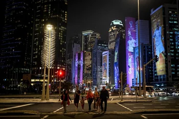 Doha, en Qatar, se prepara para el Mundial