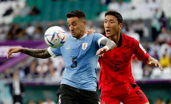 Uruguay y Corea del Sur se enfrentaron en Qatar