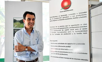 Carlos Molina, director general del Instituto Plan Agropecuario.