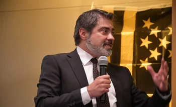 Gastón Tealdi, candidato a presidente de Peñarol