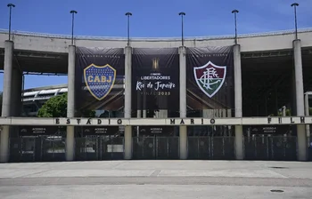 Entrada del estadio Maracaná